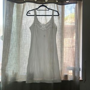 sheer silk slip dress